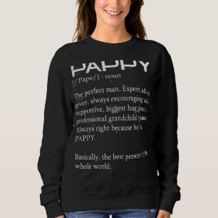 Mannen Pappy Definition Grandpa Grandouders Father Trui