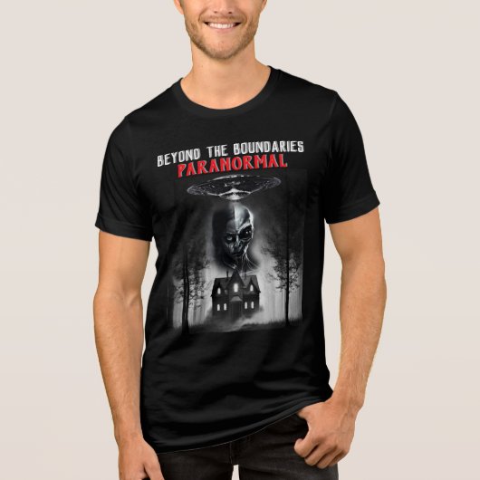Mannen Paranormal Team Shirt (Voorkant)