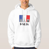 Mannen Paris Hoodie (Voorkant)