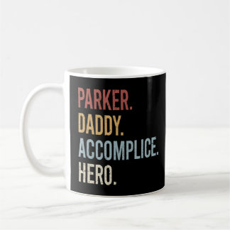Mannen Parker Papa Accompliment Hero Retro Style V Koffiemok