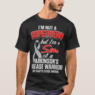 Mannen parkinsons Disease Awareness Son Hero T-shirt