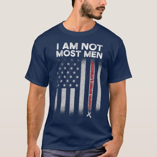 Mannen parkinsonziekte Bewustheid De meeste Mannen T-shirt (Voorkant)