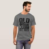 Mannen partij 1953 - Oude Man Club Est. 1953 T-shirt (Voorkant volledig)
