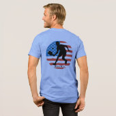 Mannen patriot Tri-Blend shirt (Voorkant)