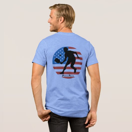 Mannen patriot Tri-Blend shirt (Voorkant)
