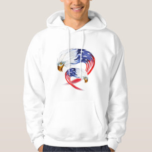 Mannen Patriotic Hoodie