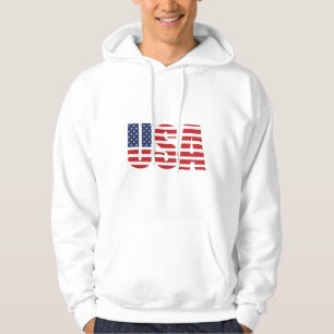 Mannen Patriotic Hoodie
