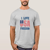 Mannen Patriotic T-Shirt (Voorkant)