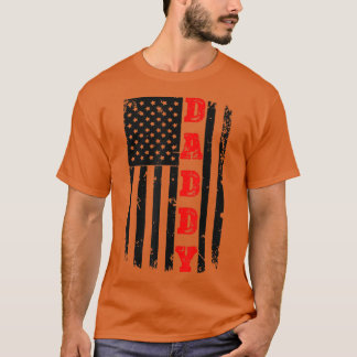 Mannen Patriottisch Amerikaans vaderdag T Vader T-shirt