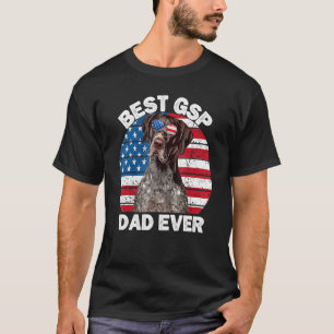 Mannen Patriottisch Duits Shorthaired Pointer Dad  T-shirt