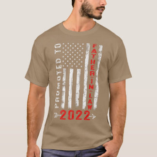 Mannen patriottisch promoot naar vaderInLaw 2022, T-shirt