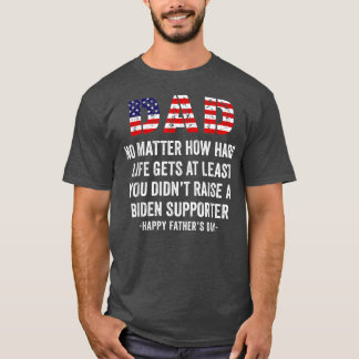 Mannen patriottische vader Vaderdag Amerikaanse vl T-shirt