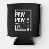 Mannen pauw het Man de mythe de legendarische cade Blikjeskoeler (Voorkant)