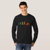 Mannen pavers Evolution Retro Stone Setter Stonema T-shirt (Voorkant volledig)