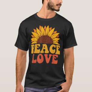 Mannen PEACE SIGN LOVE 60s 70s Tie Dye Hippie Hall T-shirt
