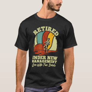 Mannen Pensioenquote Vist retirement T-shirt
