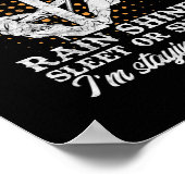 Mannen pensionering Lineman Linewerker Poster (Hoek)