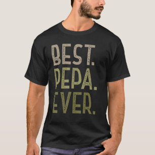 Mannen Pepa-T-shirt van kleinkinderen voor mannen T-shirt