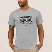Mannen Personalized Pharmacy Squad T-Shirt (Voorkant)