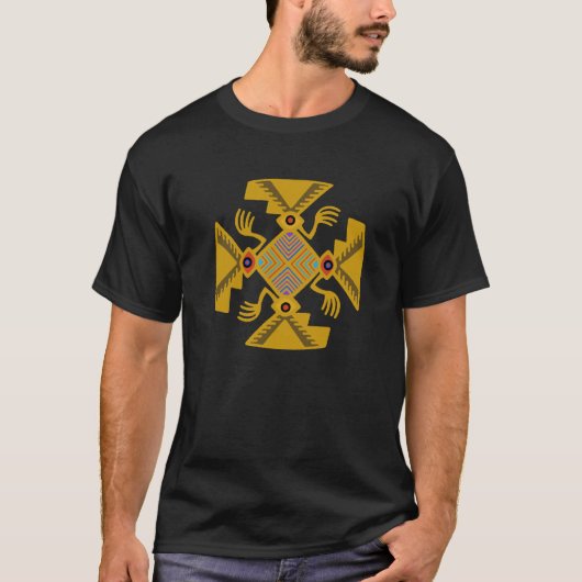 Mannen Peruvian Inca T-shirt (Voorkant)