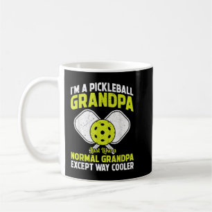 Mannen Pickleball Grandpa Funny Pickleball Player Koffiemok