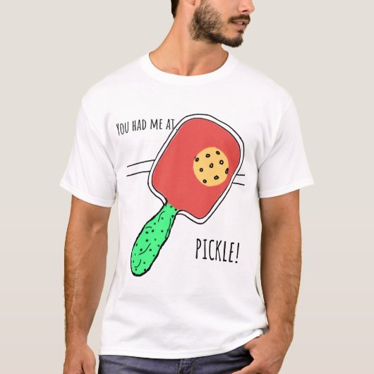 Mannen Pickleball shirt (Voorkant)