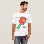 Mannen Pickleball shirt (Voorkant volledig)
