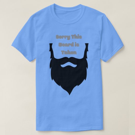 mannen pijn Deze baard wordt in het Shirt Valentij (Design voorkant)