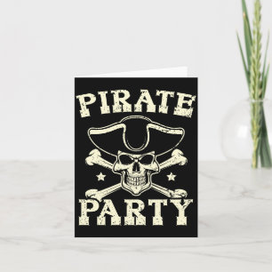 Mannen piraat feest Caribische buks piraat liefheb Kaart