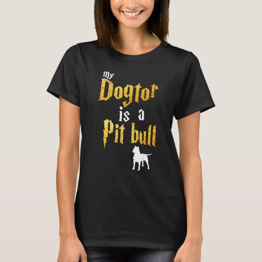 Mannen Pitbull Pitbull T-shirt (Voorkant)
