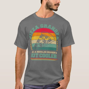 Mannen Pizza Lover Funny Pizza Grandpa Fathe T-shirt