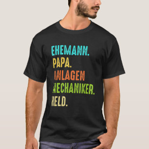 Mannen Plant Mechanica Echtgenoot Vader Held Ambac T-shirt