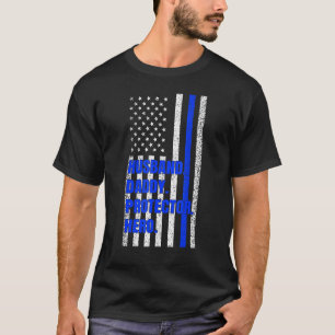 Mannen Politie Papa Man Papa Beschermer Hero Vader T-shirt