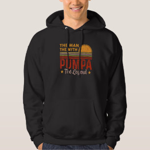 Mannen pomp Het Man Myth Legend Retro Grandpa Fath Hoodie