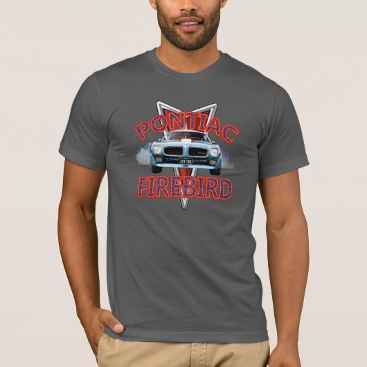 Mannen Pontiac Firebird T-shirt (Voorkant)