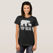 Mannen Pop Beer Vaders Dag Grandad Funny Cub Kind  T-shirt (Voorkant volledig)