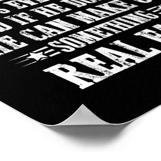 Mannen Pop Pop kent alles vaderdag grappigheid Poster (Hoek)