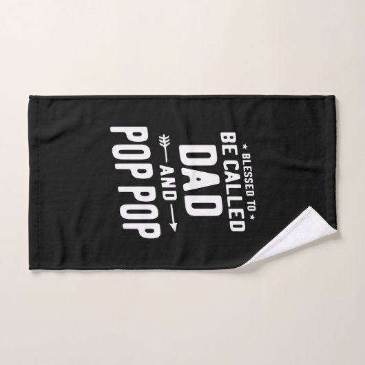 Mannen Pop-Pop vaders genoemd Handdoek (Handdoek)