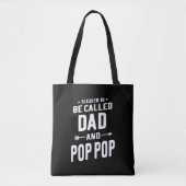 Mannen Pop-Pop vaders genoemd Tote Bag (Voorkant)