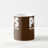 Mannen Poppen als een opa alleen koelerVintage Koffiemok (Center)