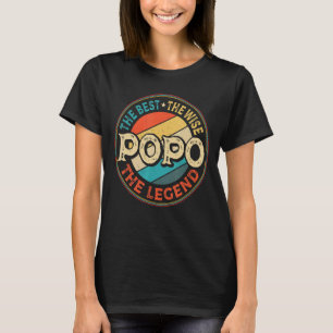 Mannen poppen het beste uit de poos van de Legende T-shirt
