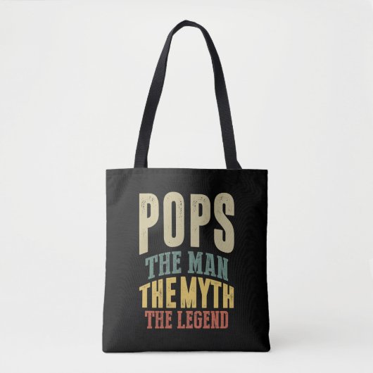 Mannen Poppen Het Man Myth Legend Father Gift Tote Bag (Voorkant)