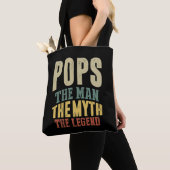Mannen Poppen Het Man Myth Legend Father Gift Tote Bag (Dichtbij)