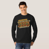 Mannen Poppen Retro Vintage Stepdad Stepfather T-shirt (Voorkant volledig)