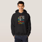 Mannen Popsaurus Dinosaur Rex Vaderdag Hoodie (Voorkant volledig)
