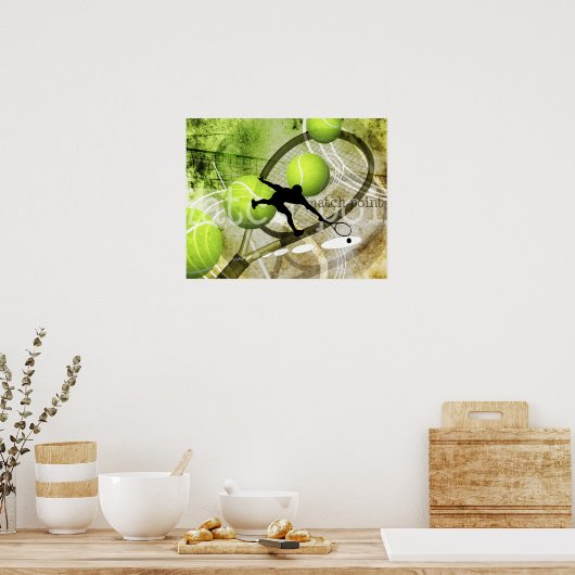 mannen poster (Keuken)