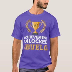 Mannen prestatie ontsloten Abuelo, nieuw Spaans Gr T-shirt