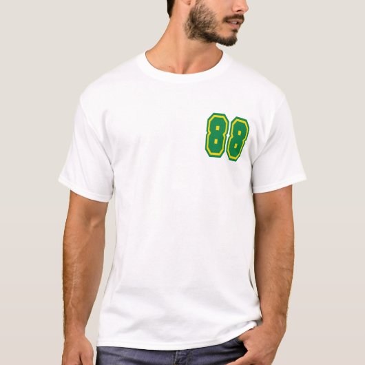 Mannen prestaties Microvezelspier T (wit) T-shirt (Voorkant)