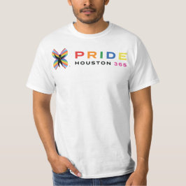 Mannen Pride Houston 365 T-Shirt - White