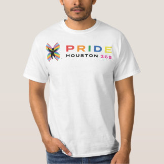 Mannen Pride Houston 365 T-Shirt - White